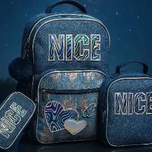 GIRLS SCHOOL BAG-SLB005