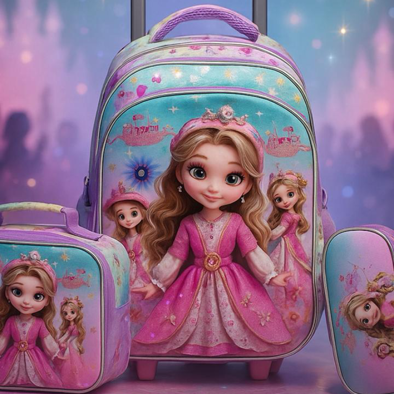 GIRLS TROLLEY BAG-SLB1102